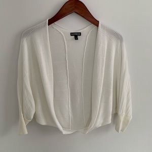 Express Cream/White Shrug